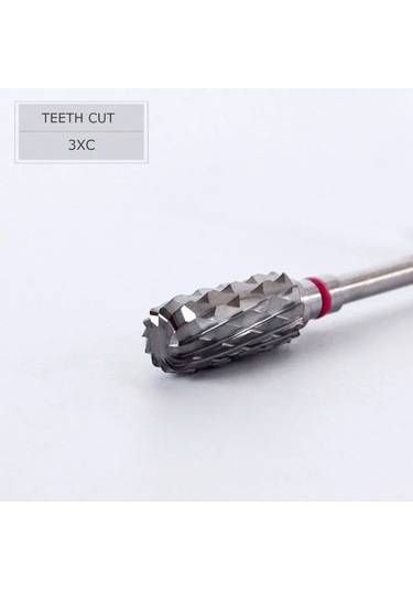Hytoos Varil Tırnak Matkap Uçları 3/32 Karbür Çapak Toz Geçirmez Bit Freze Kesicisi Manikür Elektrikli Matkap Çivi Aksesuarla Aracı Derin Mavi