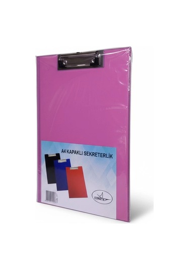 Linea A4 Kapaklı Sekreterlik Toz Pembe