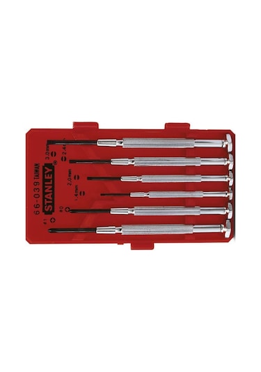 Stanley St166039 Saatçi Tornavida Seti, 6 Parça