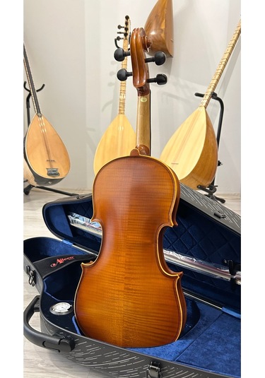 Karbonfiber Kutulu Profesyonel El Yapımı Keman