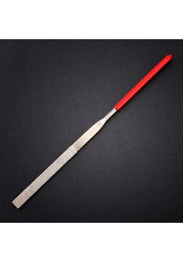 Lemestar Gitar, Keman, Guzheng İçin 10'lu Çeşitli Şekilli Metal Dosya Seti - Düz, Kare, Yuvarlak, Yarım Yuvarlak, Elips, Üçgen - Kaydırmaya Dayanıklı Kollü, Dayanıklı Zımpara Aracı