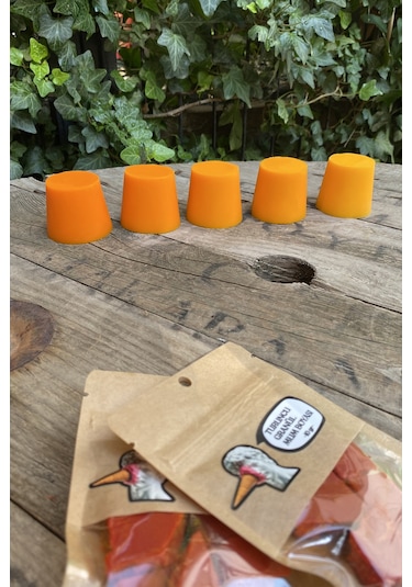 Turuncu Granül Mum Boyası ( 10 gr )