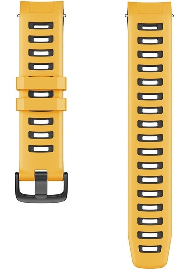 Garmin Instinct Taktik / Gelgit / Esports İçin Uygun Çift Renkli Silikon Saat Kayışı Garmin Instinct2 Solar Yedek Bilek Kayışı