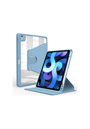 iPad Uyumlu 10.9 2022 (10.Nesil) Kılıf Zore Nayn Dönebilen Standlı Kılıf