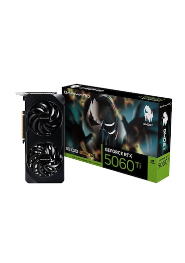 Gainward Geforce Rtx 5060 Ti Ghost Oc 16gb Gddr7 128 Bit Dlss 4 Ekran Kartı
