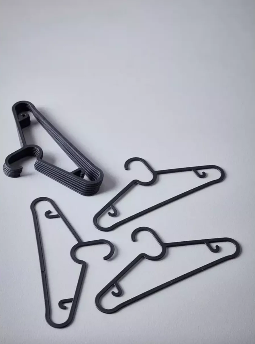 Ikea Ikea Spruttıg Yetişkin Giysi Askıları 20'li Set 203700716 Siyah