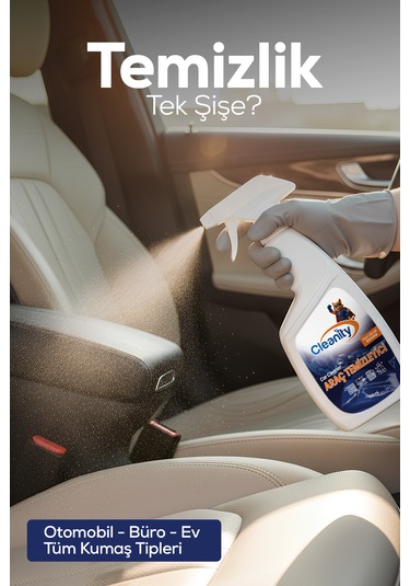 Araç Temizleyici - Car Cleaner 750 Ml Derinlemesine Temizlik Ve Uzun Süreli Ferahlık 1 Adet