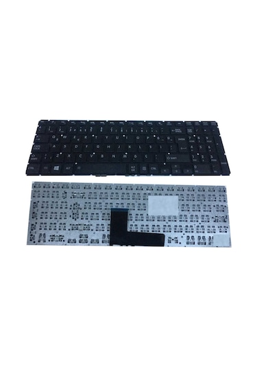 Toshiba Uyumlu P50-C-11X Klavye Siyah