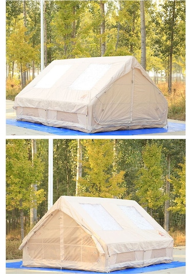 Shufa Glamping Family Şişme Çadır 300 400 200 Cm B Çok Renkli