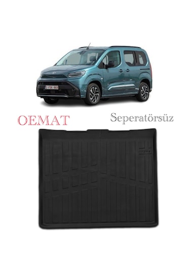 Toyota Proace City Bagaj Havuzu Seperatörsüz