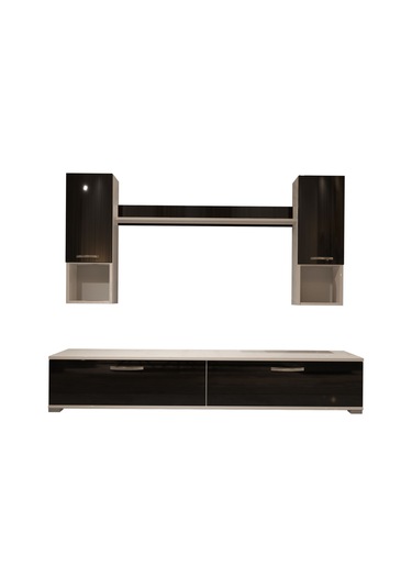 Decoraktiv Eko 5da Mdf Std Tv Ünitesi Tv Sehpası Beyaz - Siyah