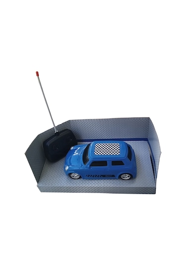 Uzaktan Kumandalı Full Fonksiyon Mini Cooper Hızlı Araba Mavi