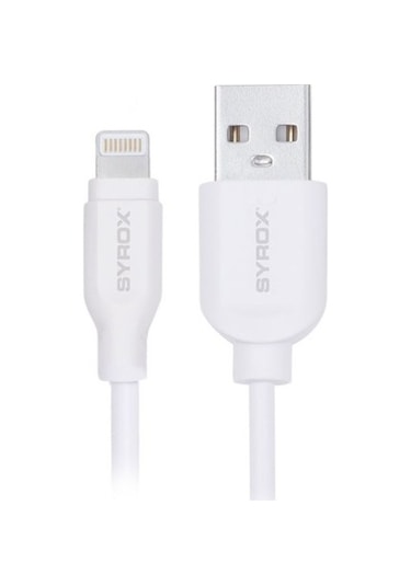 Syrox Lightning Apple iPhone Uyumlu Hızlı Şarj Ve Data Kablosu Syrox Ürünü