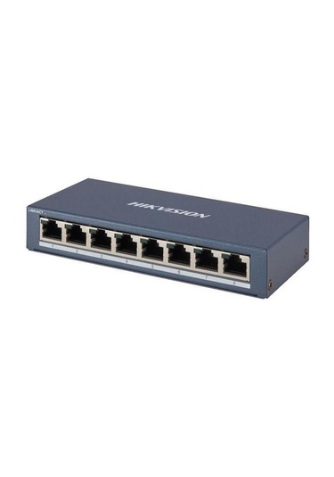 Hikvision DS-3E0508-E(B) 8 Port Gigabit Yönetilemez Masaüstü Switch