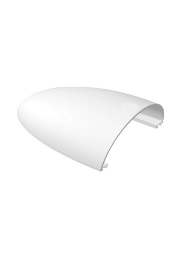 Ventilation Clam Shell Cover, 215x180x70mm, White