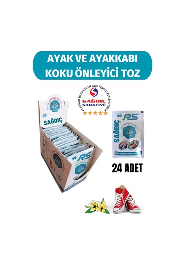 Sağdıç Saraciye Ayakkabı Koku Önleyici Toz 24 x 12 G