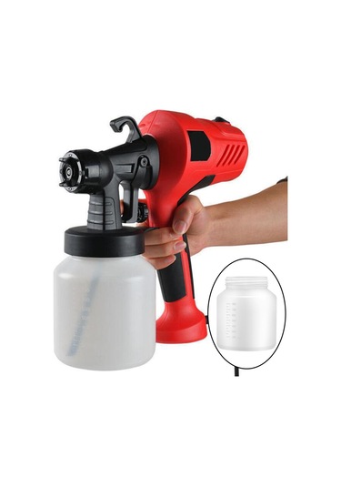 Suntek Elektrikli Sprey Kabı 800ml Boya Püskürtücü Plastik
