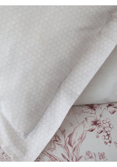 Senses Heather Nevresim Takımı Pudra Çift Kişilik Pudra