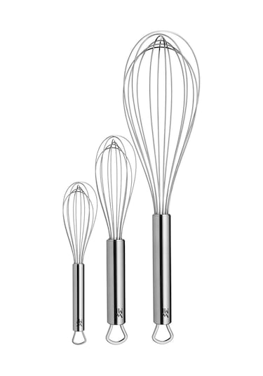 WMF Profi Plus Çelik Çırpıcı Seti 3 Parça 15+20+30 Cm Gümüş
