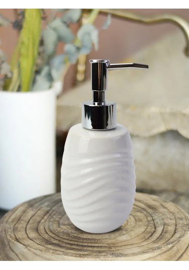 Nd Home Banyo Seti 3 Parça Dozajlayıcı/hazne/sabunluk 386184905 Beyaz