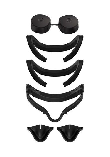 Oculus Quest 2 Vr Aksesuarları İçin 6 Adet/takım Anti-sızıntı Yüz Maskesi Kapağı Ve Lens Kapağı Kiti - A