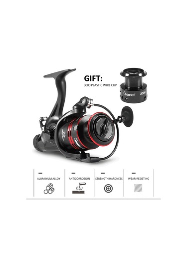 Skycity Alüminyum Alloy 4000 Model İki Kademeli Deşarjlı Olta Makinesi - 9+1 Yataklı, 7.5 Kg Fren Gücü, Dayanıklı Ve Korozyona Dayanıklı