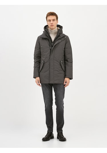 Karaca Erkek Kaban-haki 114319001-65-52 120416 Haki