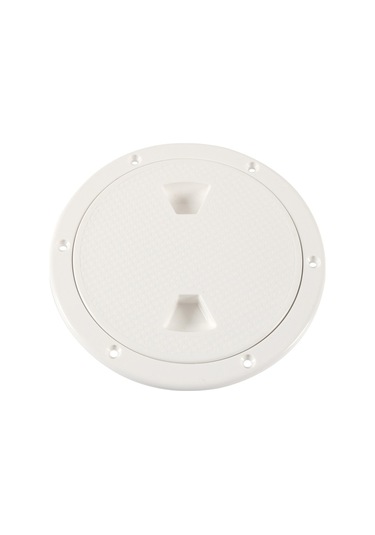 A5942 6 İnç Tekne / Yat Yuvarlak Güverte Kapağı Kapak Kılıfı Vidalı