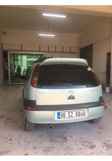 OPEL CORSA C SPOON SPOYLER  Fiber Boyasız