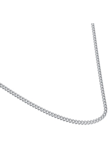 Erkek 2 Mm Çelik Zincir Kolye Silver