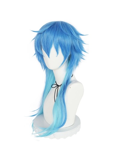 Dramatik Cinayet Dmmd Seragaki Aoba Cosplay Peruk Degrade Mavi Isıya Dayanıklı Sentetik Saç Peruk Yjd Multı