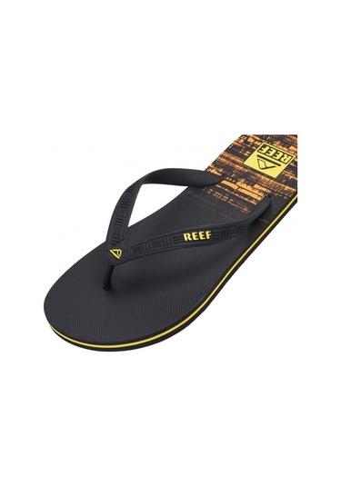 Reef Seasıde Prınts Erkek Terlik Ref.cj0311 Siyah