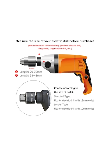 10mm Elektrikli Matkap Kesme Sandalyesi Standı El Matkabı Kesici Tutucu, Kesme, Parlatma Ve Taşlama İçin 2 Anahtar İle Birlikte