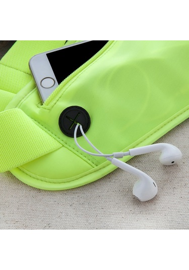 Cbtx Outdoor Bisiklet Su Şişesi Tutucu Spor Bel Kemeri Yeşil