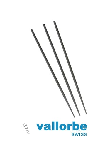 Eğe 5/32 (4.00Mm) İnce (12Adet) Vallorbe