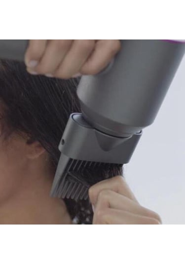 Vkemall Dyson Saç Kurutma Fırçası - Kıvırcık Saçlar İçin Geniş Dişli Düzleştirici Tarak