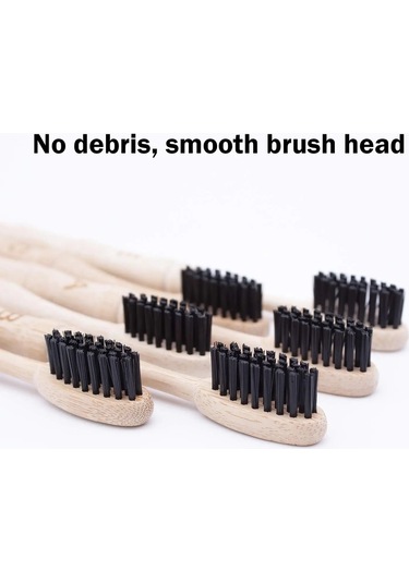 Yuqing Bambu Diş Fırçası Orta Sert Kıllar Çevre Dostu Ve