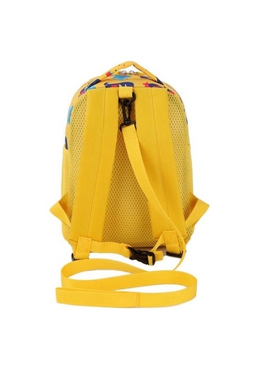 Çizgi Film Dinozor Çocuk Çanta Bebek Anti-kayıp Okul Sırt Çantası Ns3meo Sarı