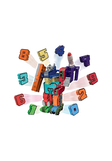 Pocket Morphers Dönüşebilen Numaralar 10'lu - Set