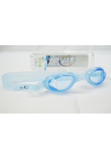 Povit Çocuk Yüzücü Deniz Gözlüğü Anti Fog Buğulanma Yapmaz 2540 Siyah Beyaz