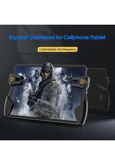 Xindoker Tablet Ve Akıllı Telefonlar İçin Altı Parmaklı Oyun Kolu - Hızlı Tepki, Şarj Portu Ve Anti Kayma Tasarımıyla Pubg Kontrol Cihazı