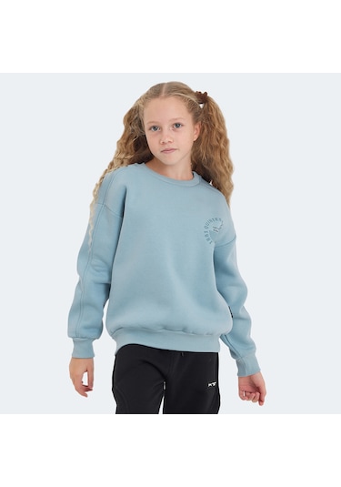 Slazenger LONE Çocuk  Mavi Sweatshirt