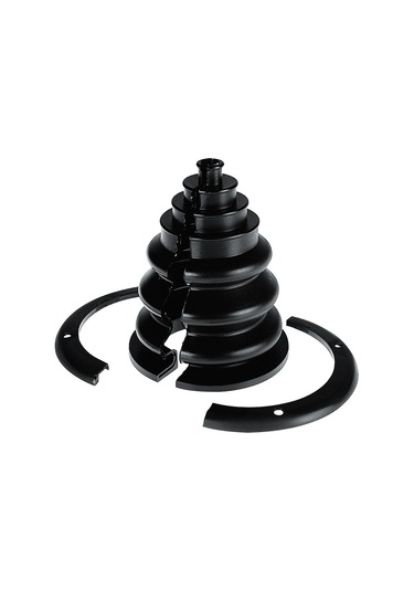 Cable Boot W/Screwed Ring, Ø108Mm, Cut-Out Ø60Mm, Black Siyah