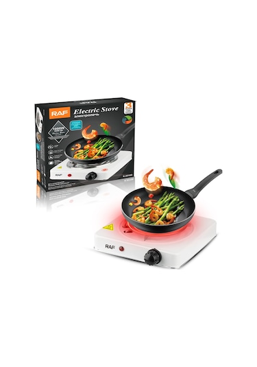 CBTxGlobal Raf R.8010b 5 Vitesli Elektrikli Ev Fırın Termostatı Sıcak Süt Ocak Elektrikli Soba Beyaz