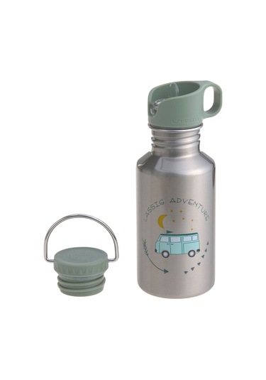Lassig Adventure Çelik Matara Bus 500ml Yeşil