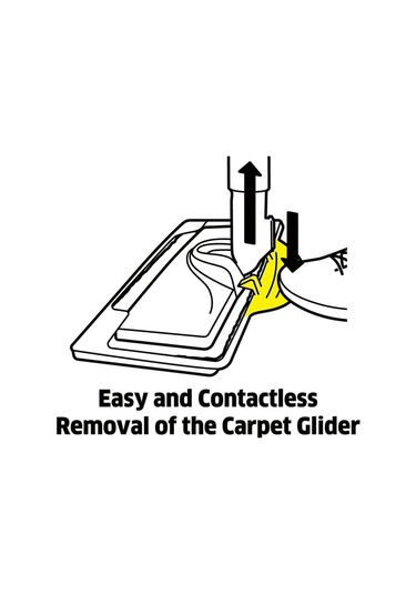 Vkemall Karcher Sc1-5 Serisi İçin Easyfix Halı Yıkama Çerçevesi 2.863-269.0 + 2 Adet Uzun Beyaz Etiket