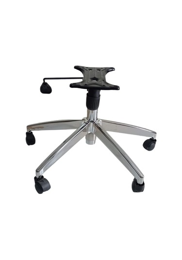 Kamusalmarket Oyun Koltuğu Yıldız Ayağı Tek Kol Mekanizma Krom Pistonlu Çap 70