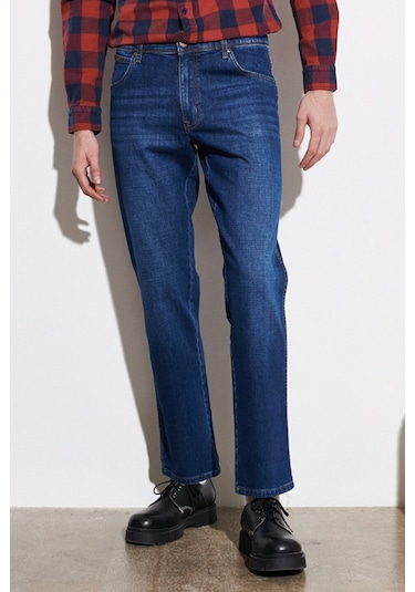 Wrangler Erkek Kot Pantolon W121017xtxt Koyu Mavi Koyu Mavi Wrangler Erkek Kot Pantolon W121017xtxt Koyu Mavi Koyu Mavi
