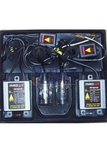 Unıversal Unıversal Hıdh3 Xenon Ampul Seti 12v 6000kw Zenon Set Farolux - Ampul