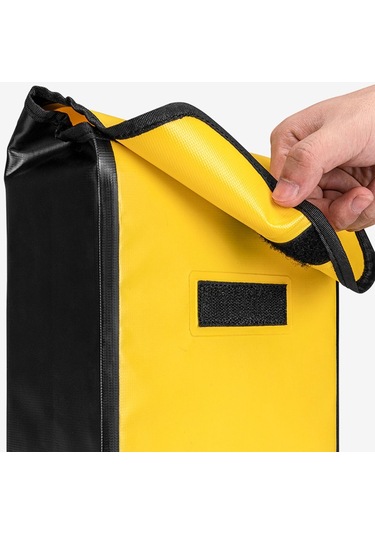 Rockbros-su Geçirmez Bisiklet Gidon Çantası Bisiklet Y24681b Siyah